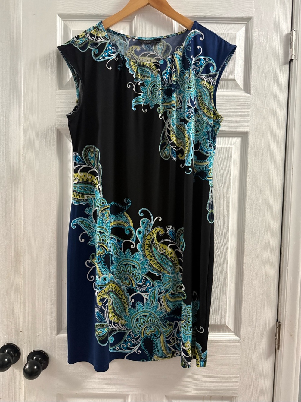 Apt 9 Paisley Print Knee Length Dress Size XL